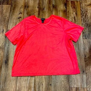 ✨Maggie Barnes Peach Short-Sleeved Shirt